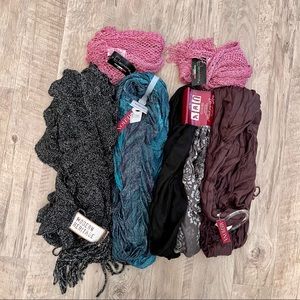 Lot of 7 assorted Scarves